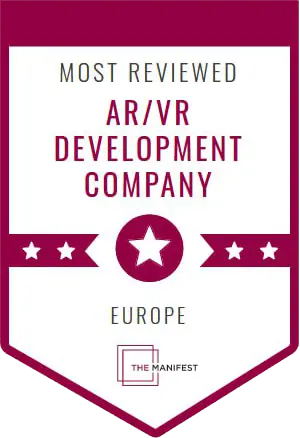 Most Reviews AR/VR Development Company