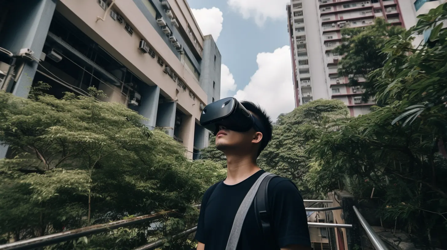 MR in the City Mixed Reality