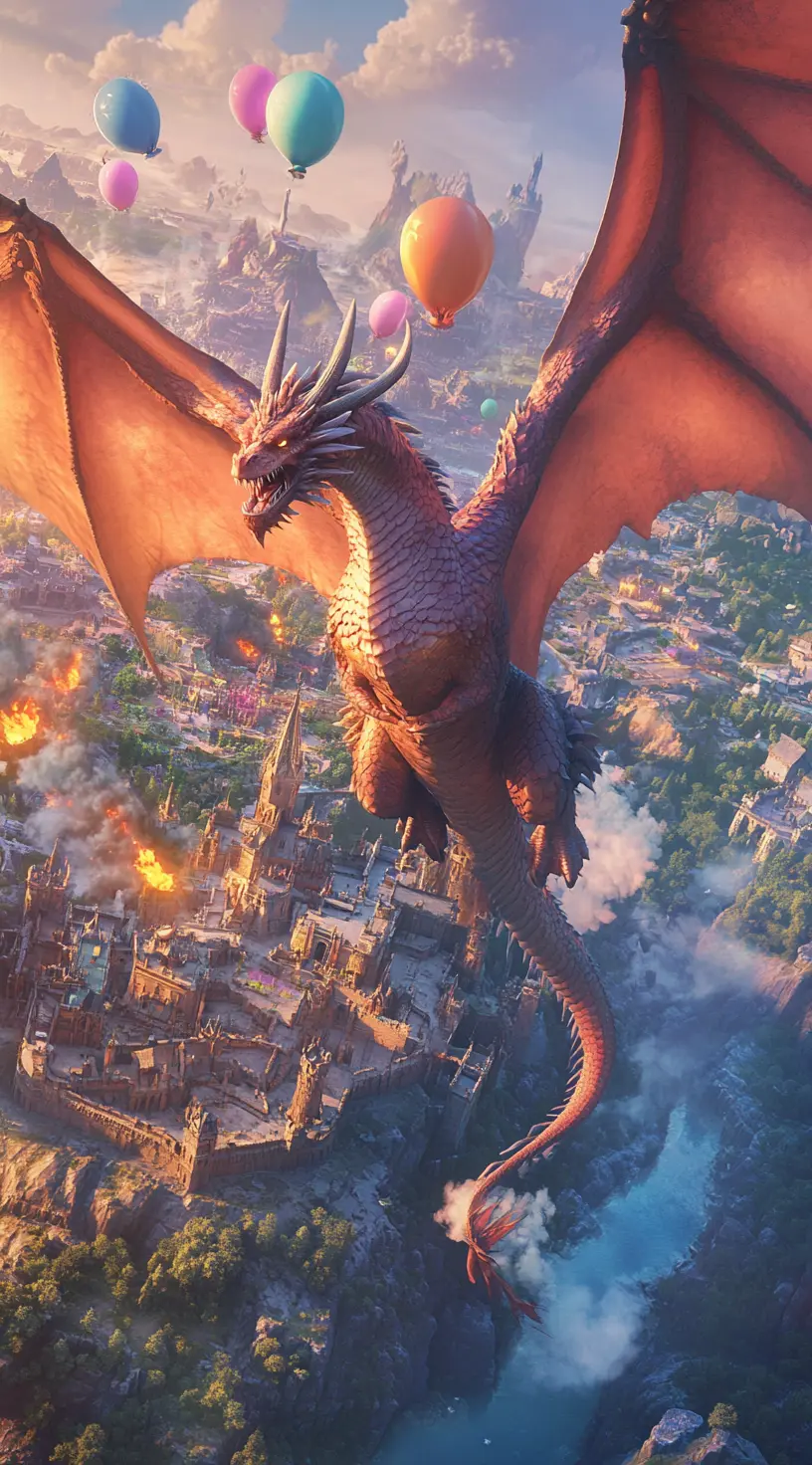 Dragons of the VR Realm: A Fire