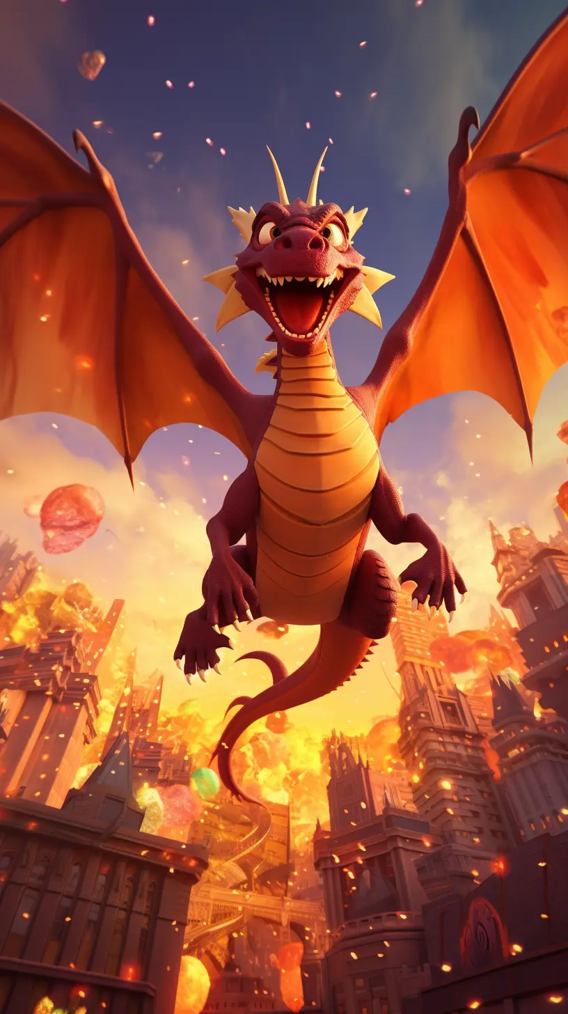 Dragons of the VR Realm: A Fire