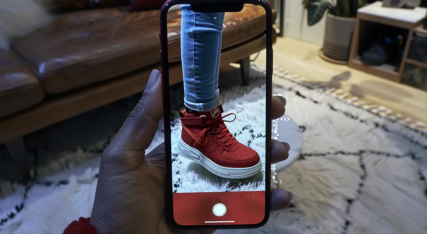 My Shoes on Me Augmented Reality+AI