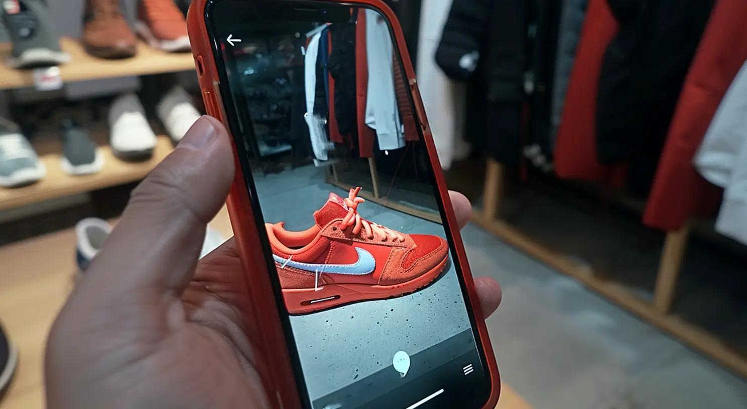 My Shoes on Me Augmented Reality+AI
