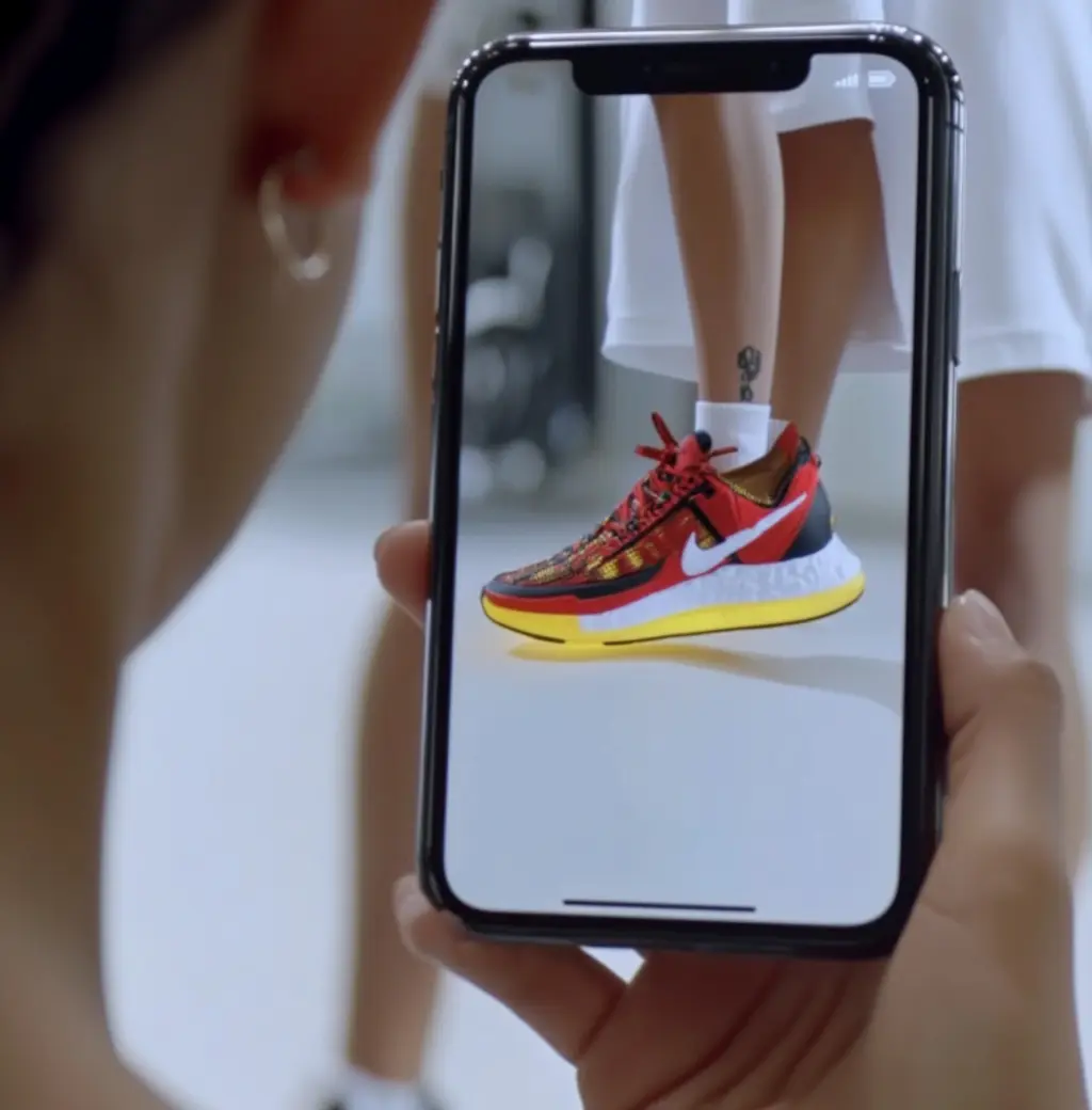 My Shoes on Me Augmented Reality+AI