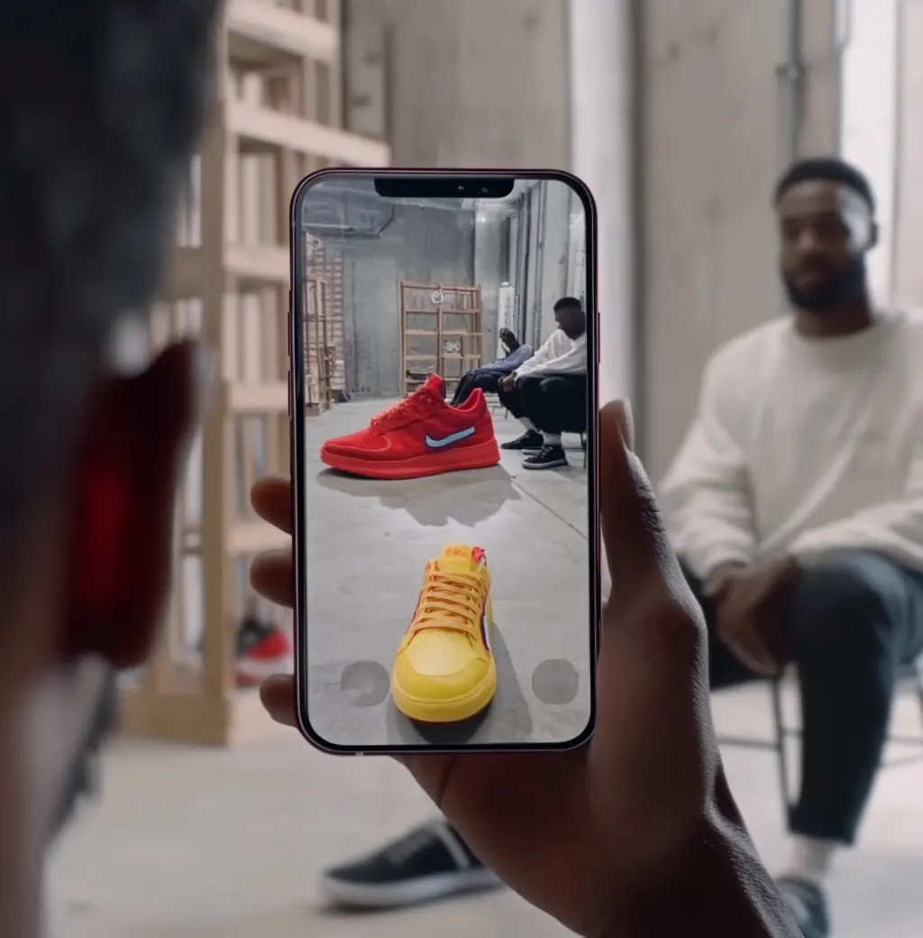 My Shoes on Me Augmented Reality+AI