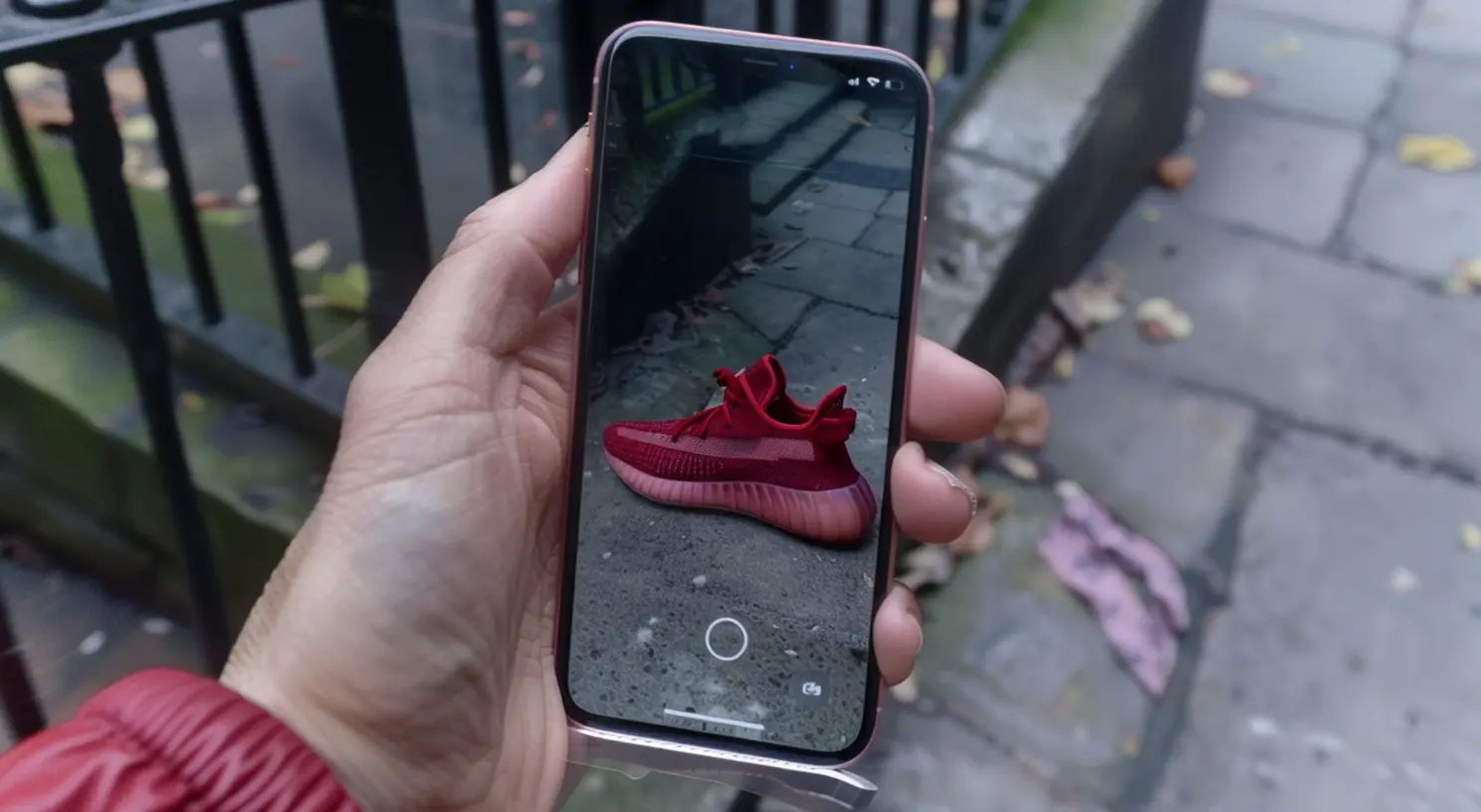 My Shoes on Me Augmented Reality+AI