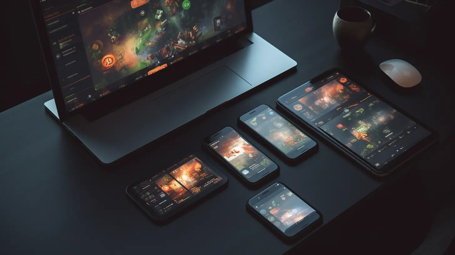 Cross-platform game development by outsourcing