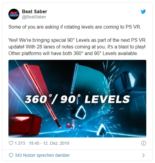 360-degree levels for Quest and Rift, 90-degree mode for PSVR