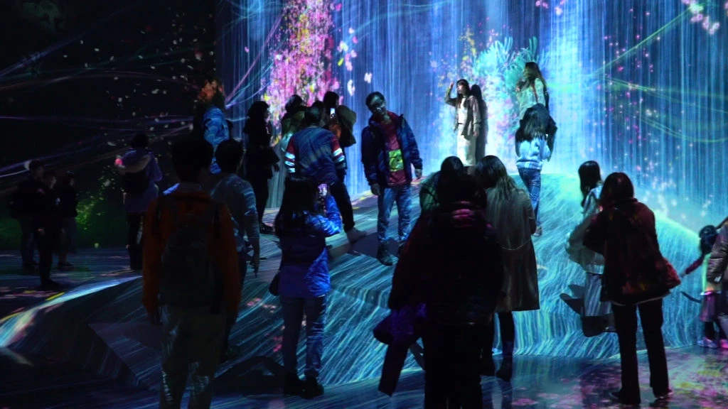 Borderless is light and projection mapping