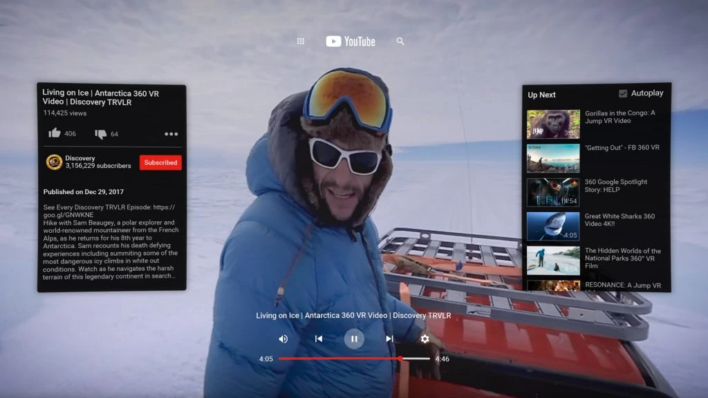 YouTube VR