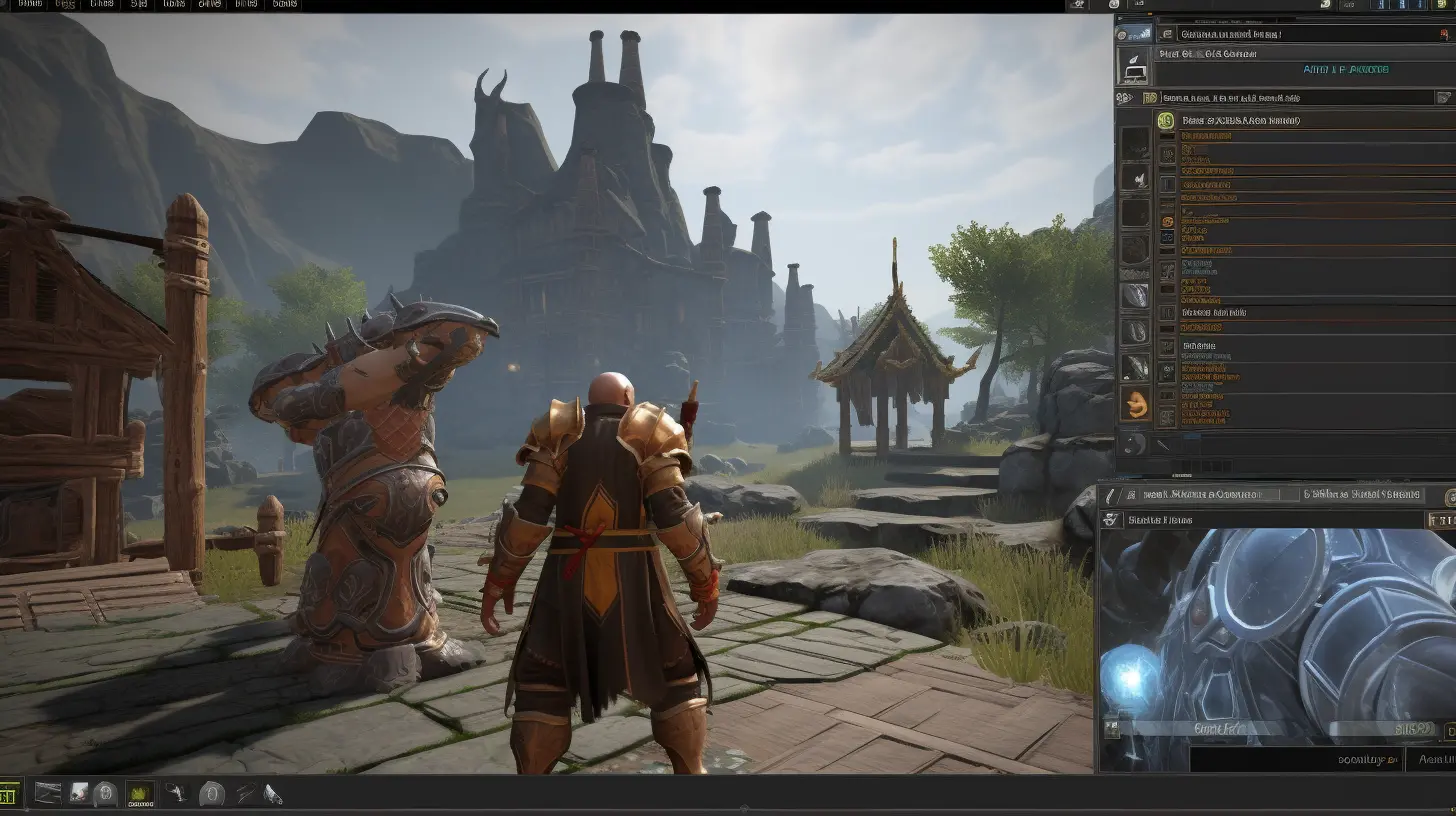 Outsource MMORPG game development