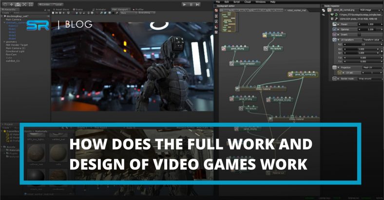 How does the full work and design of video games work?