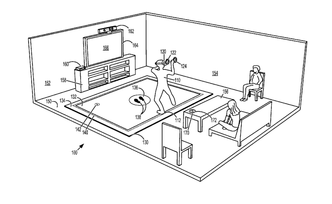 Microsoft VR напольный коврик