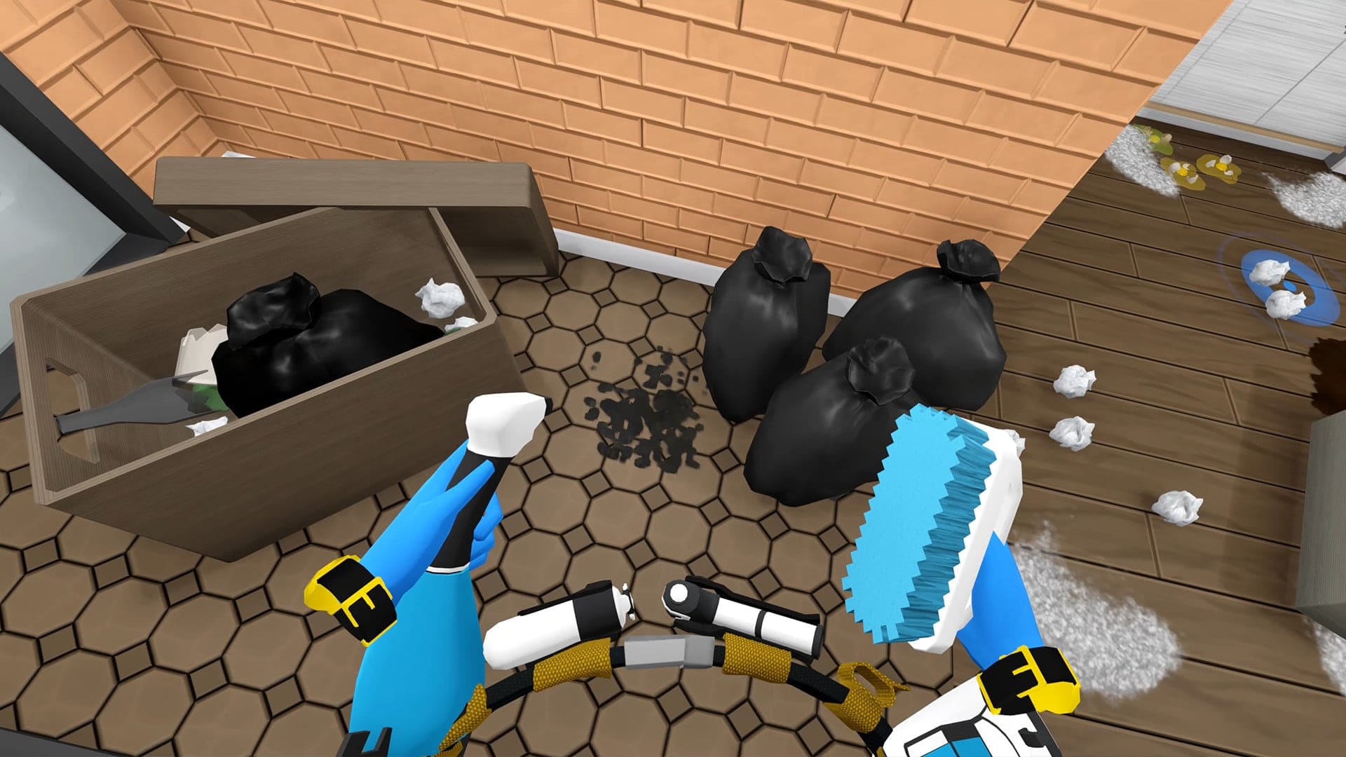 House Flipper VR — clean up and make repairs in virtual reality