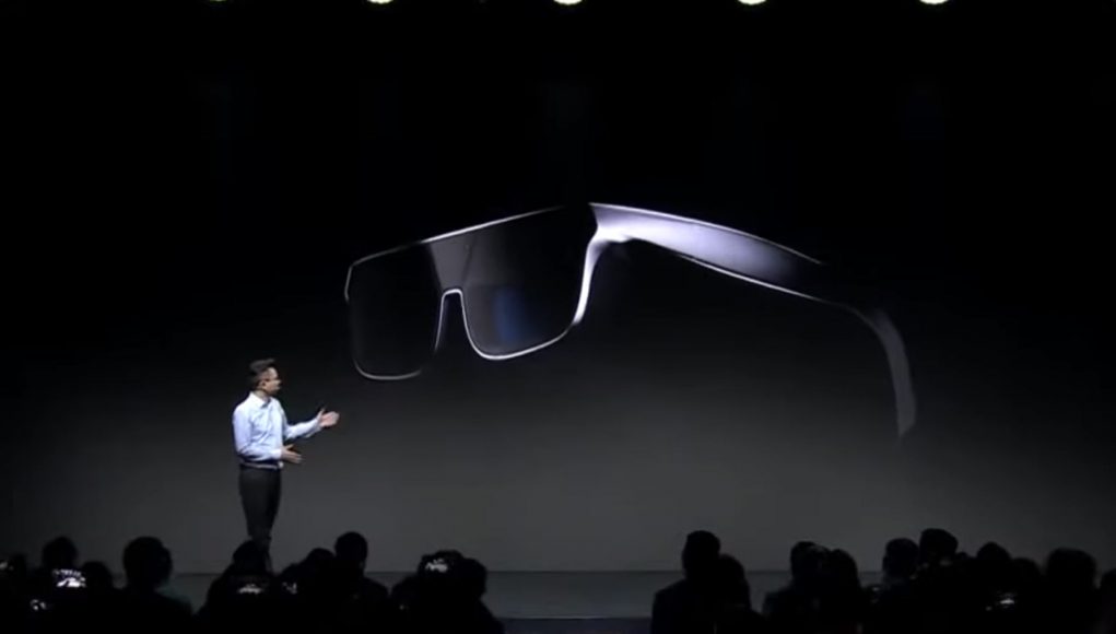"AR Glass 2021" Oppo is augmented reality glasses