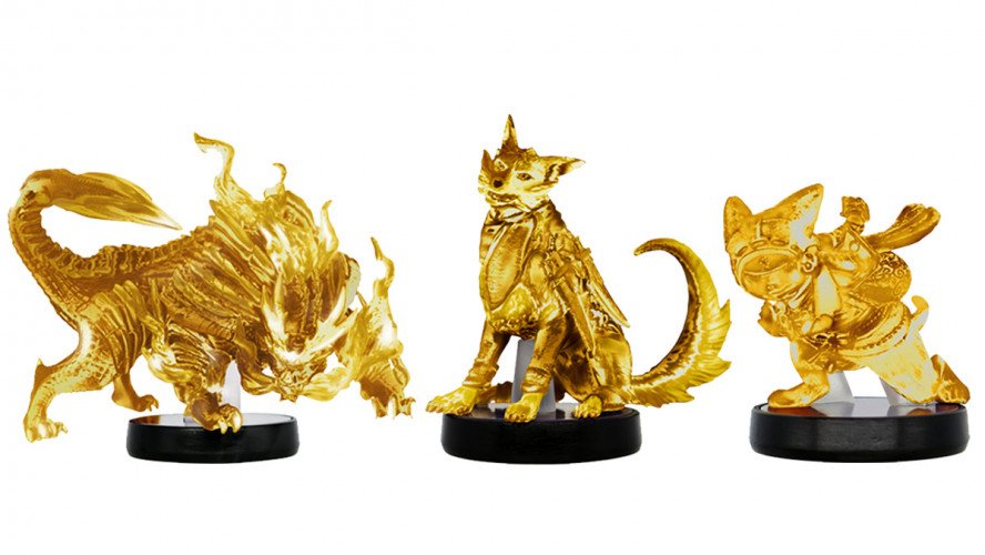 Capcom will release gold amiibo Monster Hunter — they can be some of the most rare in the history of