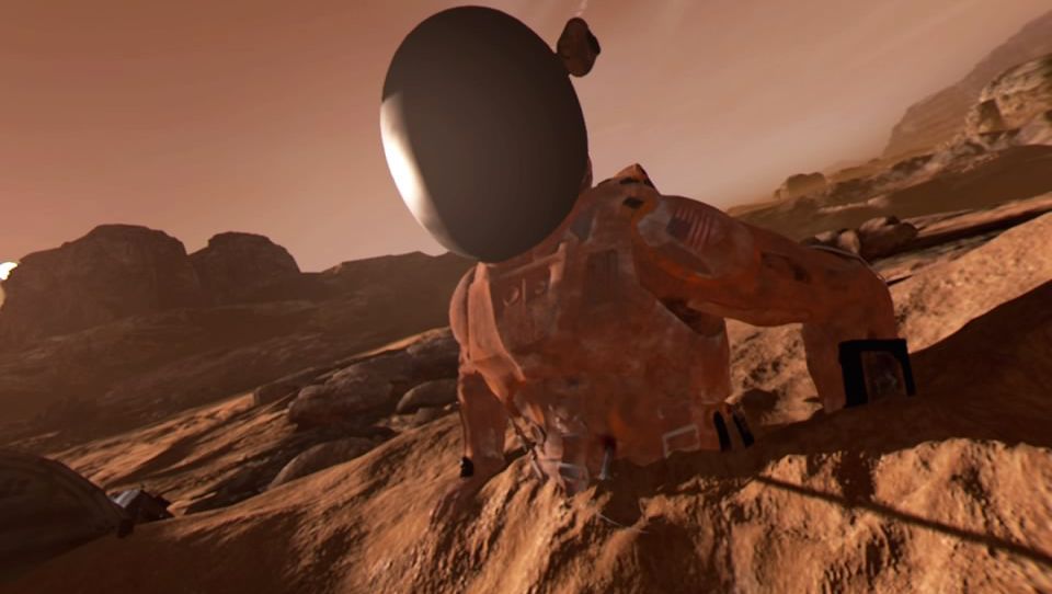 The Martians for the Vive and PSVR: The VR-experience in Test
