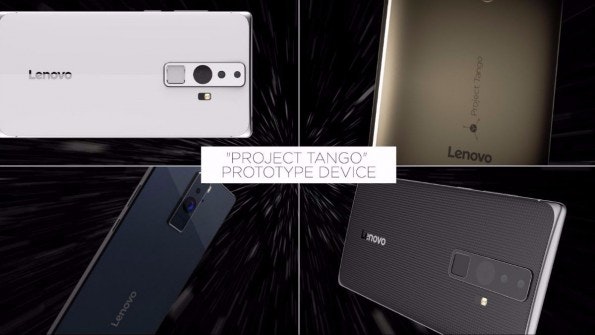 At the Google I/O 2016, the Lenovo-developed Tango will be presented Smartphone finally. (Image Google)