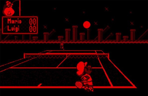 Mario Tennis for the Virtual Boy: it's No wonder that Virtual Reality technology 20 years ago, and not by way of set – basically, the device was just two monochrome screens to produce a 3D effect. A motion detection system of the player did not take place. (Photo: <a title=