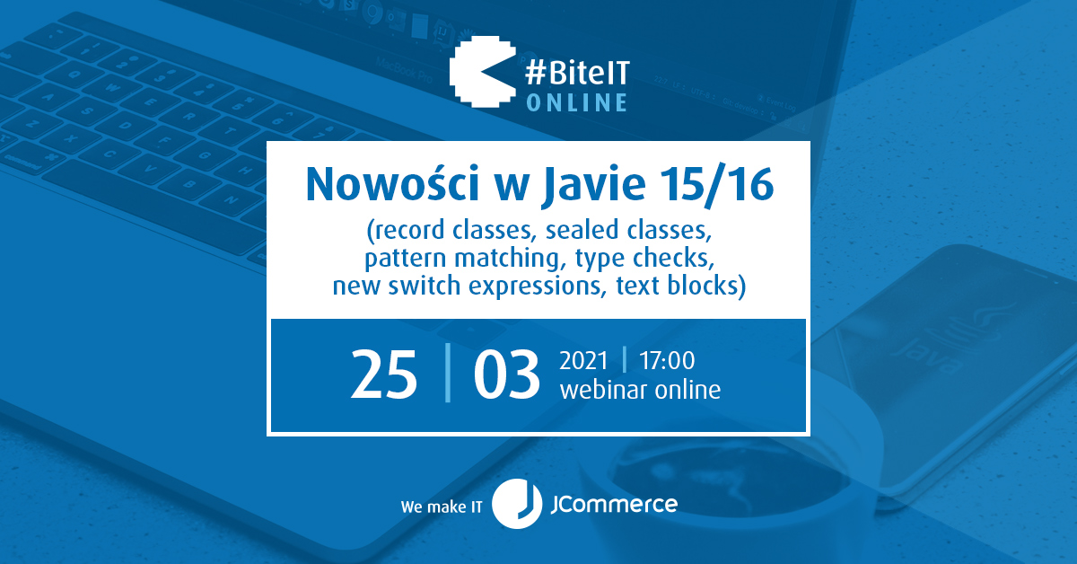 BiteIT #68: News in Java 15/16