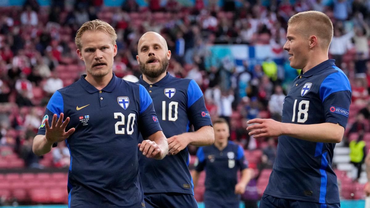 Finland wins against shocked Danes