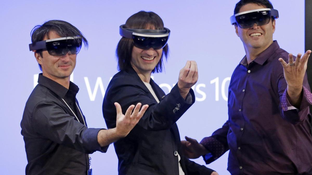 Not everyone gets the hololens from Microsoft