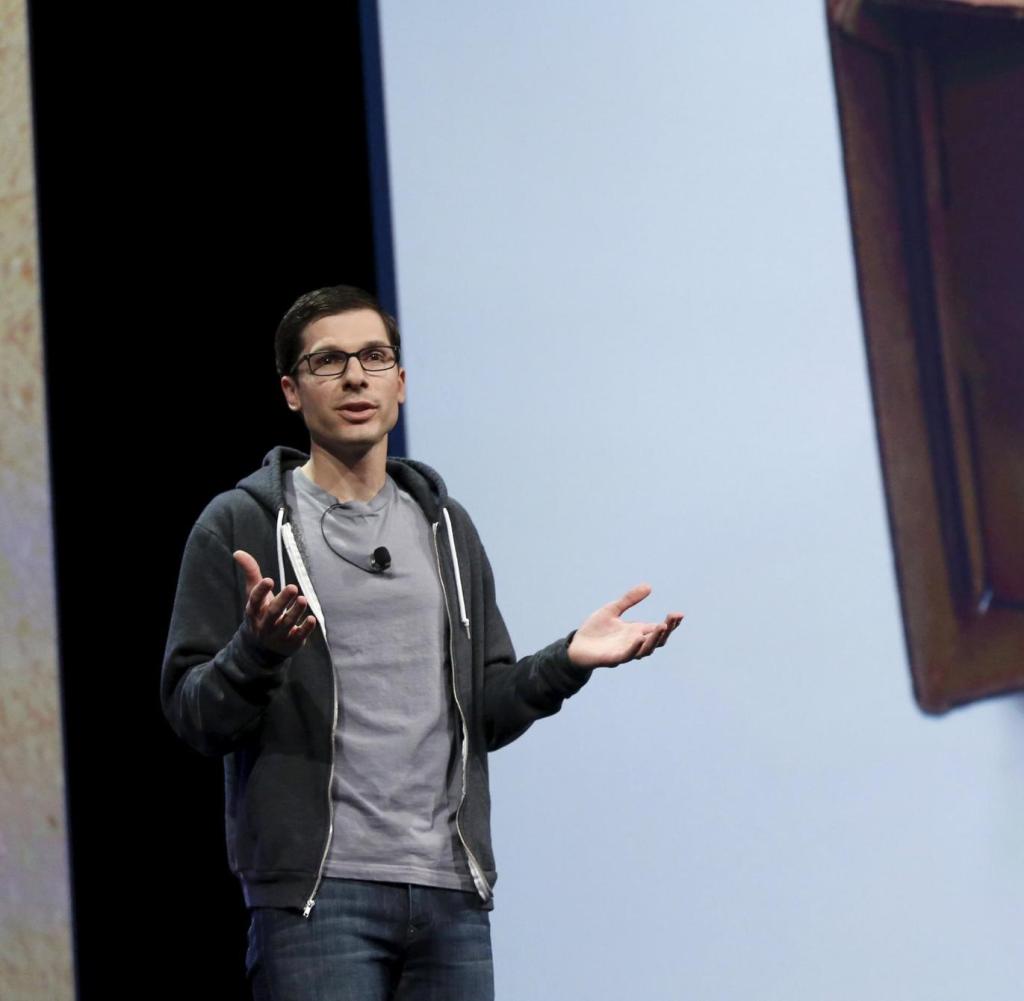 Google Manager Clay Bavor at the developer conference Google I/O in May 2015