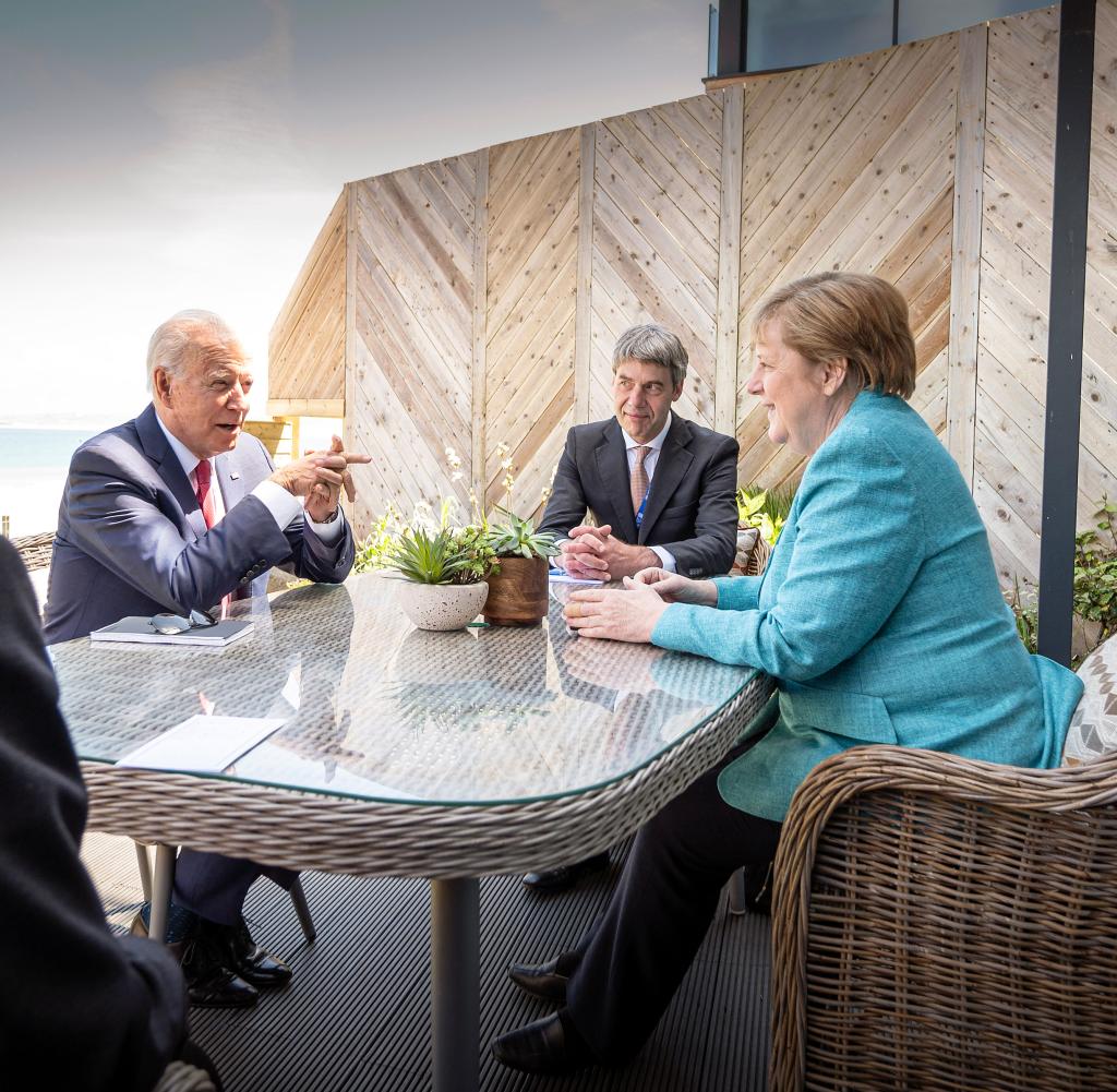 Angela Merkel also met US President Joe Biden physically for the first time