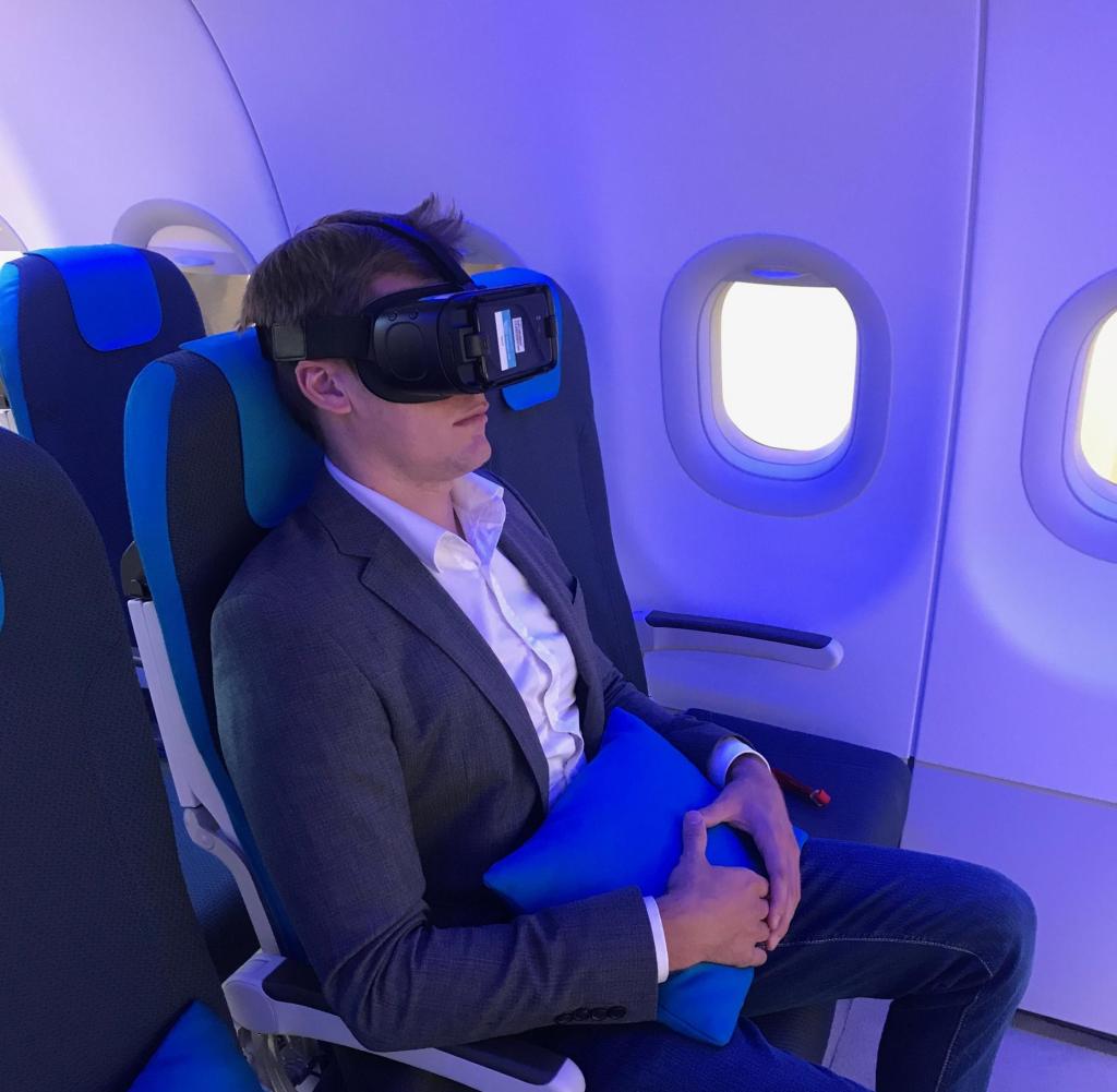 VR glasses take travelers to a fantasy world