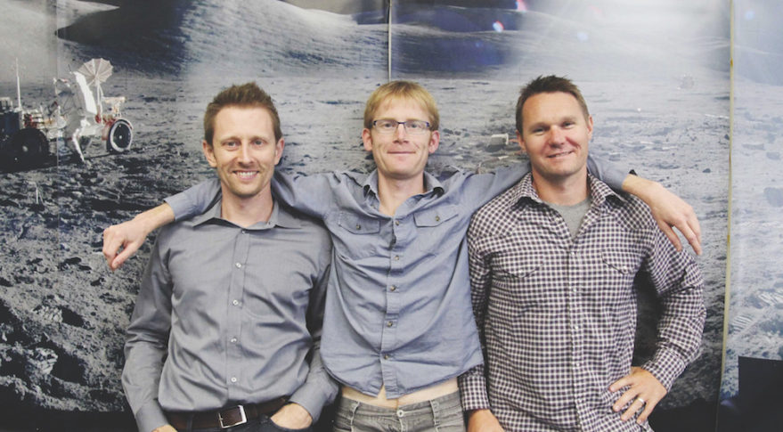 Chris Boshuizen, Will Marshall and Robbie Schingler, die Gründe von Planet Labs im Jahr 2010