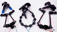 Different versions of the Haptic Links controller