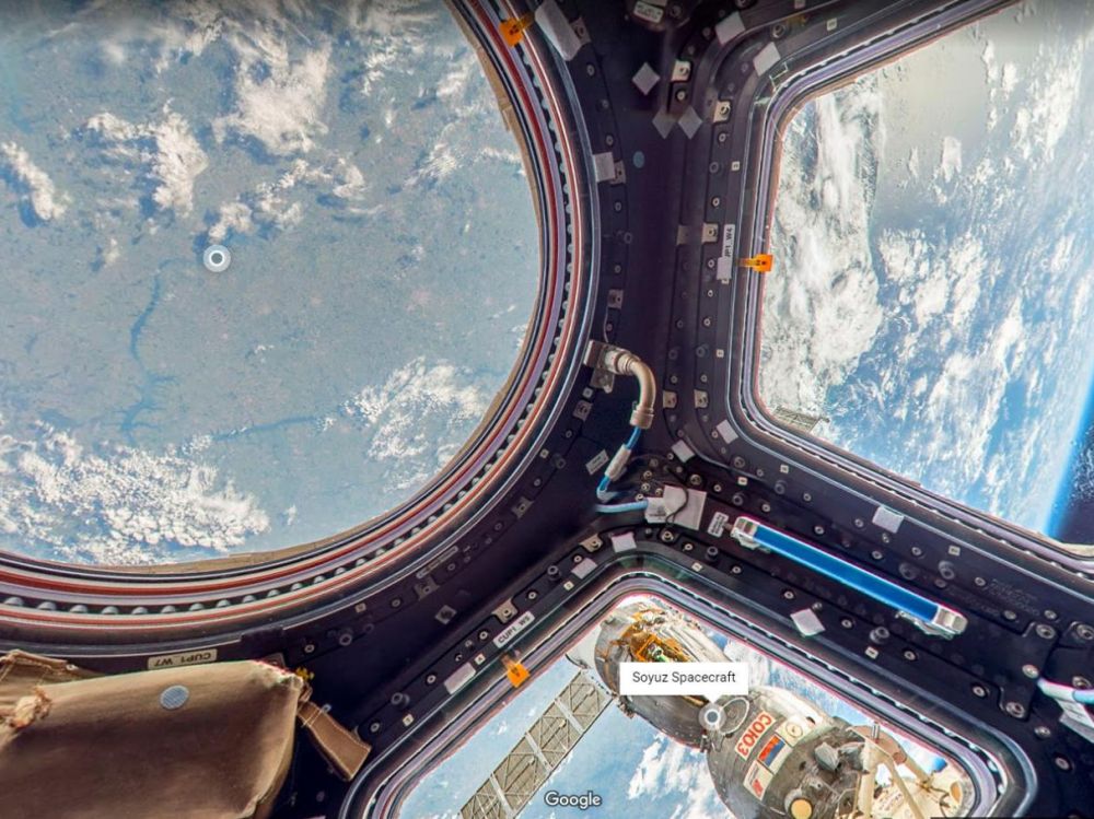 Thomas Pesquet digitized the Space Station in 360° for Google Street View