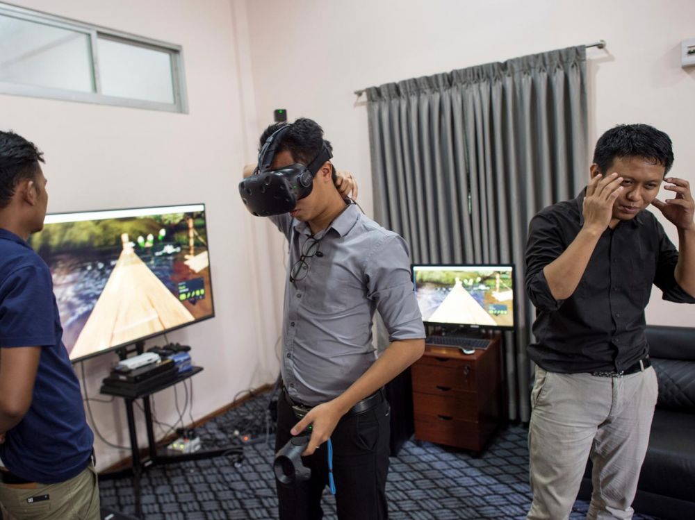 réalité virtuelle en Birmanie