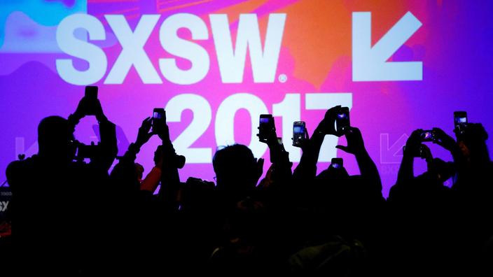 We walked on Mars with helmets at the SXSW festival