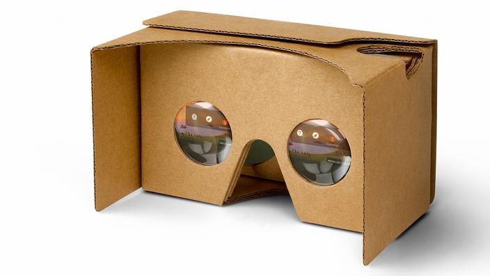 Google's cardboard virtual reality