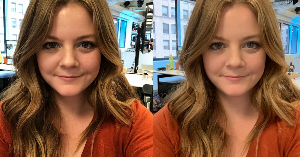 
    People think that the front camera of the new iPhone smoothes your skin automatically on your photos - they talk about 'beautygate'
