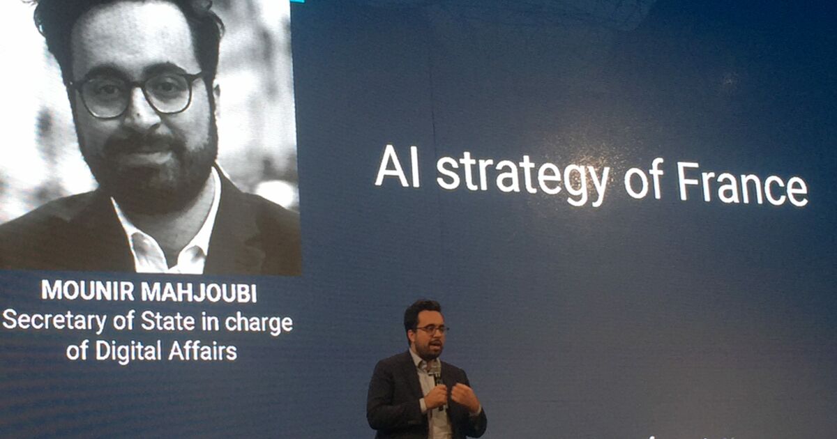 
    Mounir Mahjoubi was told about the French brain drain, Chinese money in AI and GAFA operations
