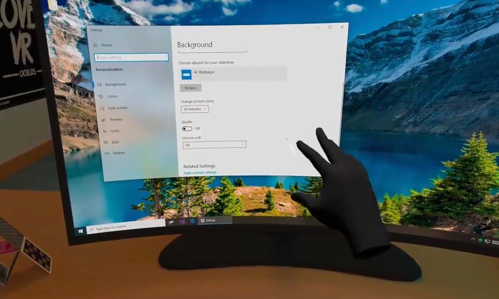 Virtual Desktop now supports hand tracking for the Oculus Quest