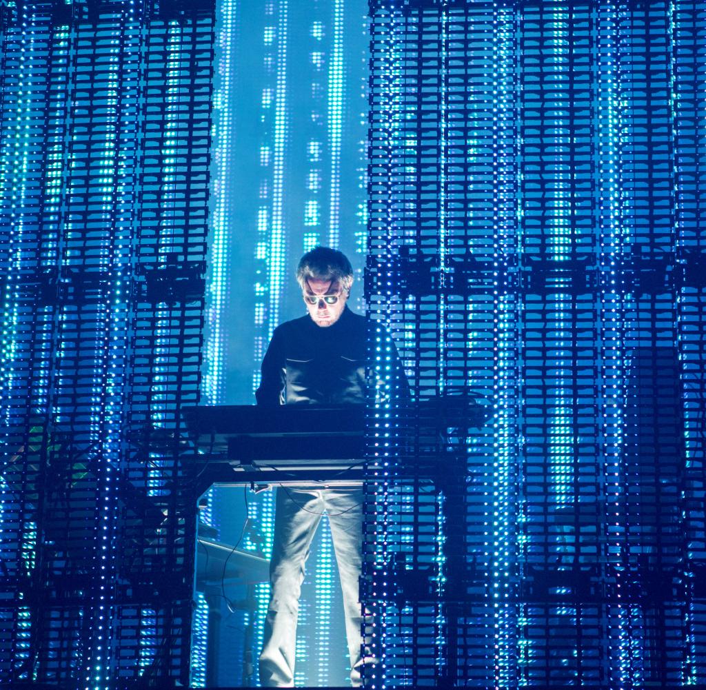 An artist who combines visual art and music: Jean-Michel Jarre on sonar