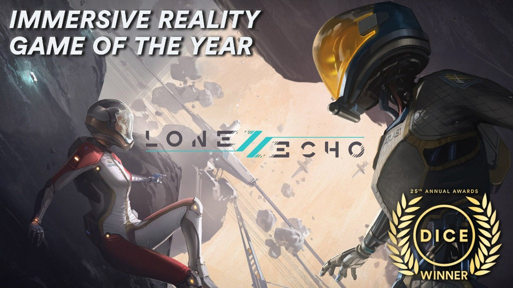 
					Lone Echo II wins two Dice Awards									