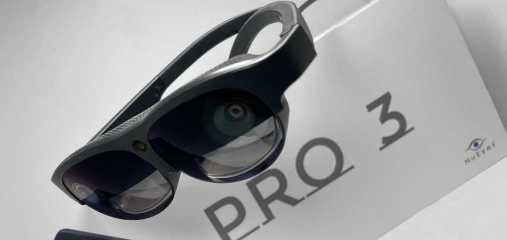 
					NuEyes AR glasses incorporate hand gesture recognition									