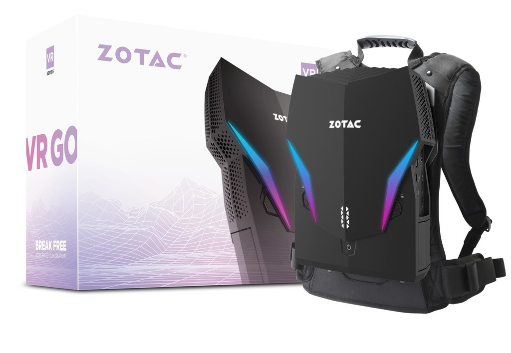
					Zotac presents its VR GO 4.0 backpack PC									