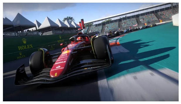 Formula 1 in virtual reality