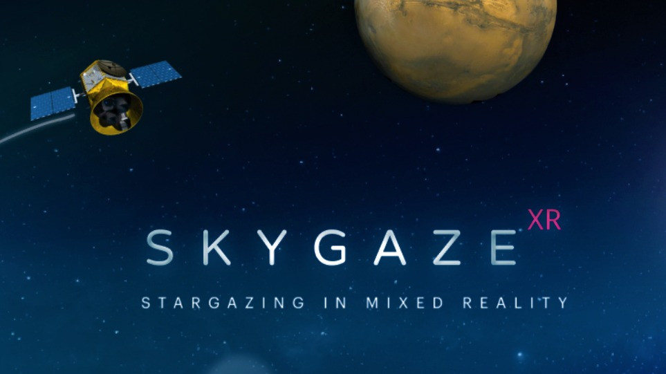 
					Turn your room into a planetarium with Skygaze XR									